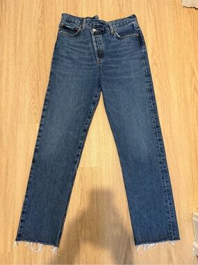 AGOLDE Criss Cross Straight Jean
